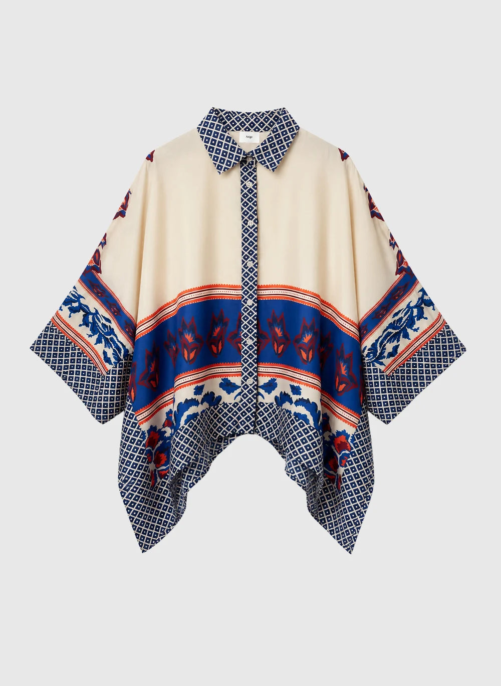 Ange blouse sarlena galatea blue
