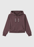 Ange Aniko sweater jacket mokka