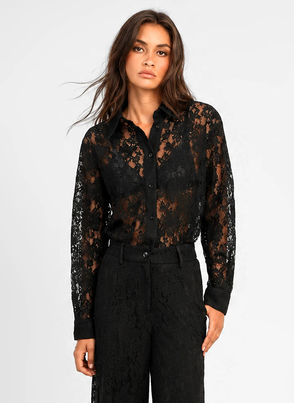 Ange amonina lace blouse