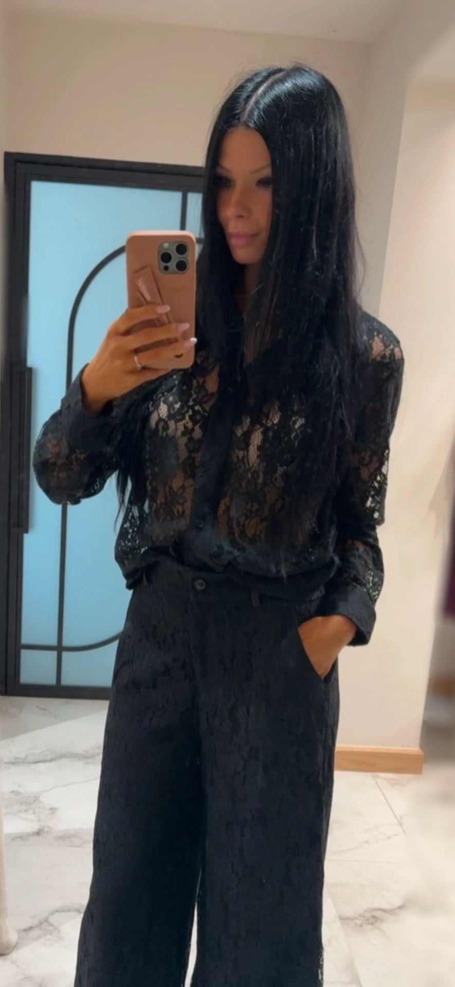 Ange amonina lace blouse