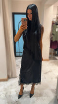 Arines lace top black