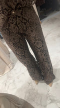 Les acolytes lace pants taupe