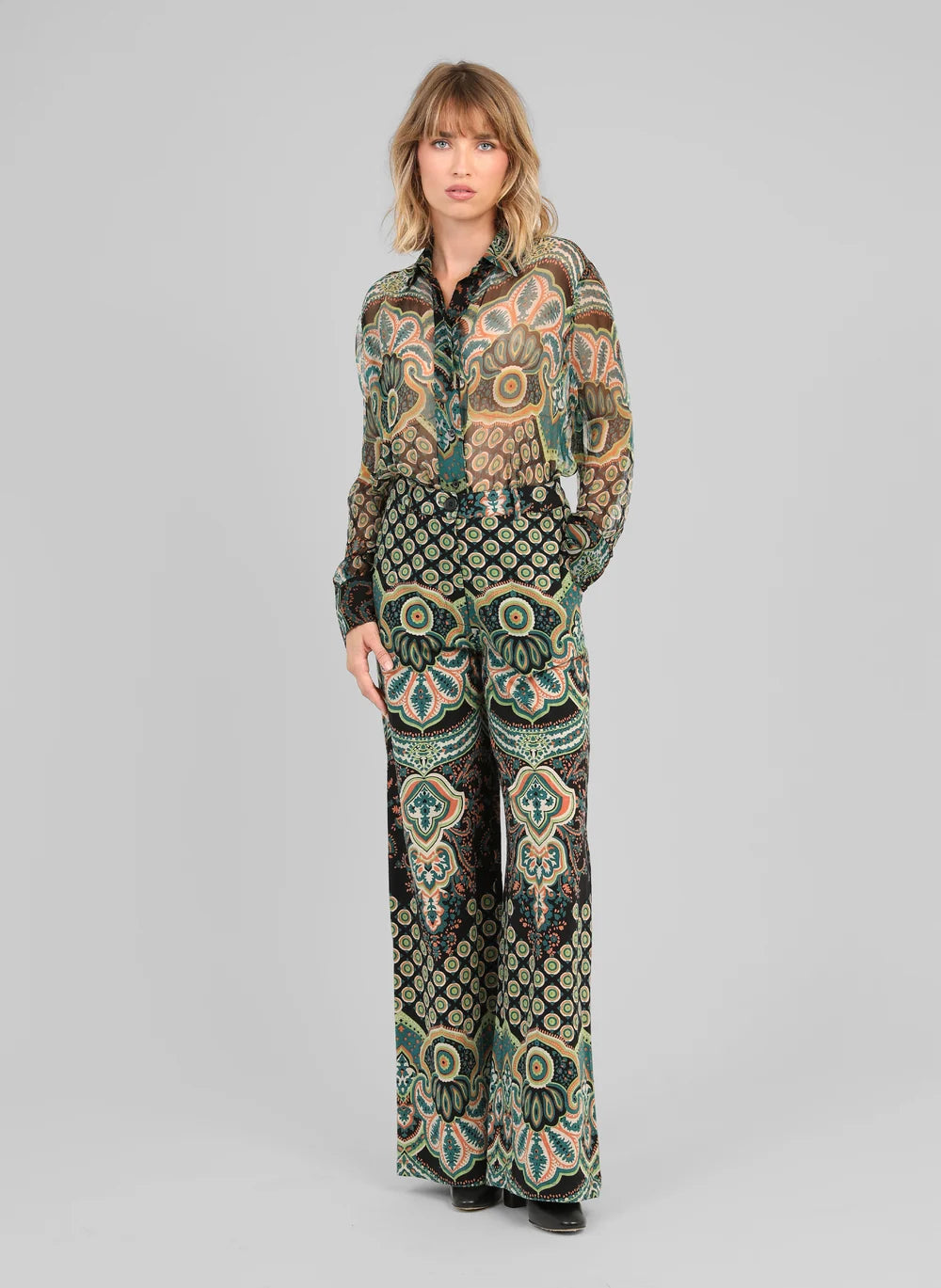 Ange blouse sarila balmera turquoise