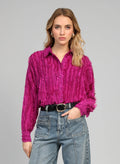 Ange Sophena blouse violine