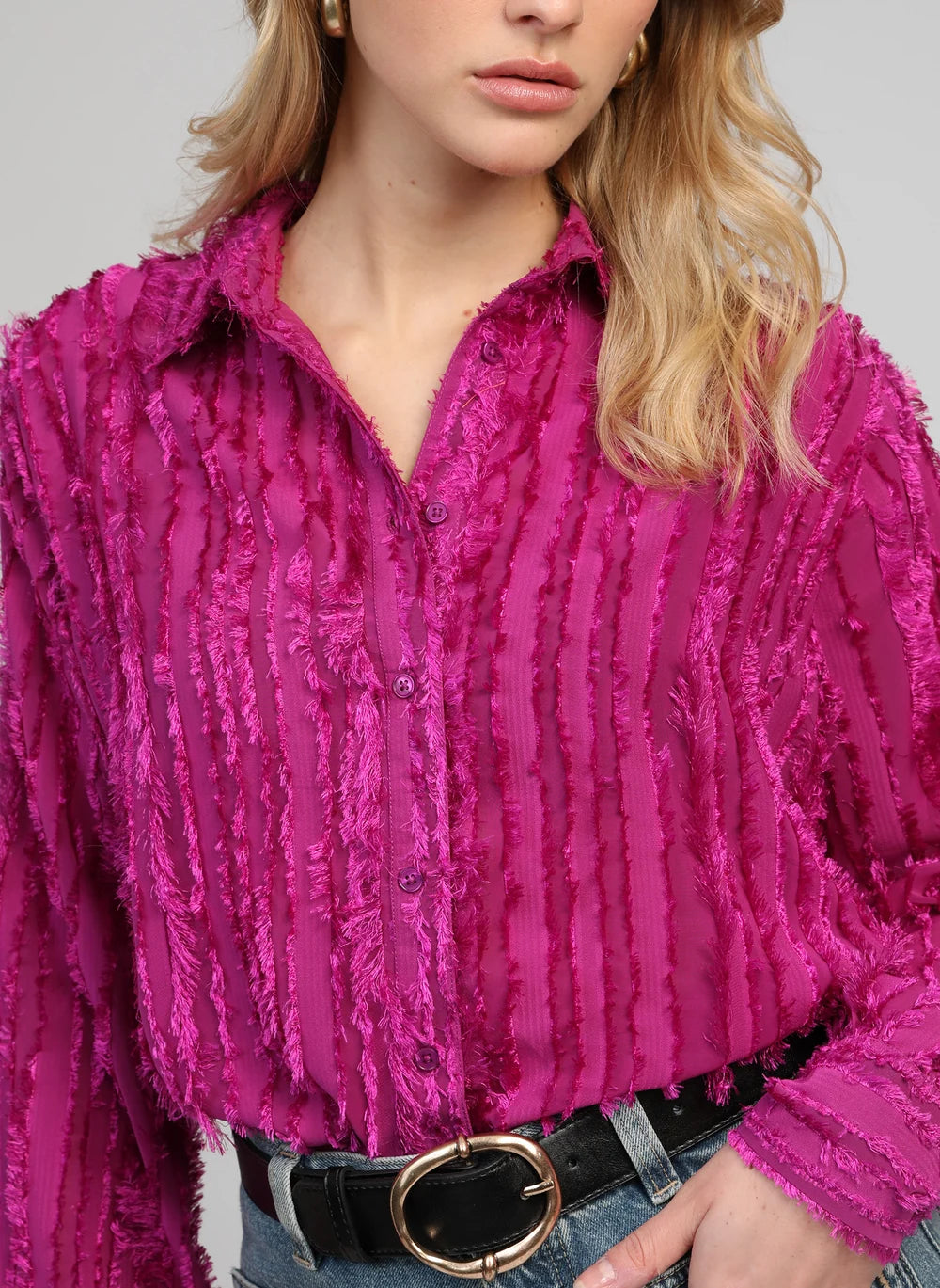 Ange Sophena blouse violine